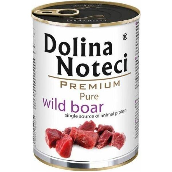 Dolina Noteci DOLINA NOTECI PIES PURE 400g dzik PUSZKA