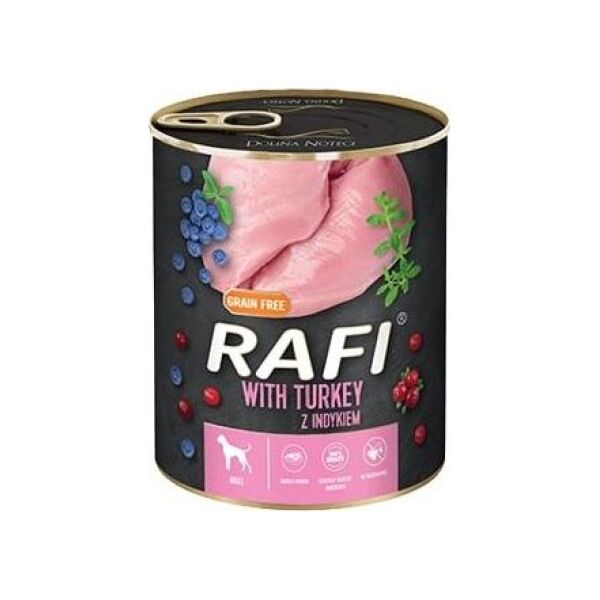 Rafi RAFI PIES pusz.800g INDYK, BORÓWKA, ŻURAWINA