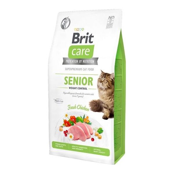 VAFO PRAHS BRIT CARE KOT SENIOR 2KG WEIGHT CONTROL GF