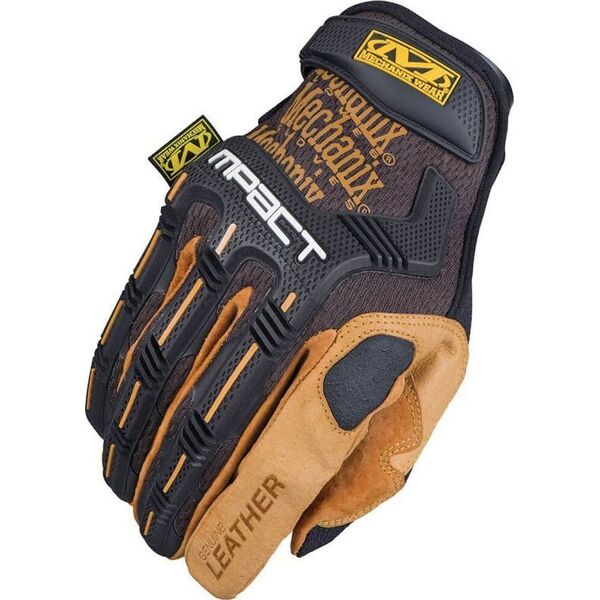 Mechanix Wear Mechanix Wear Rękawice M-Pact Leather Czarne-Coyote L