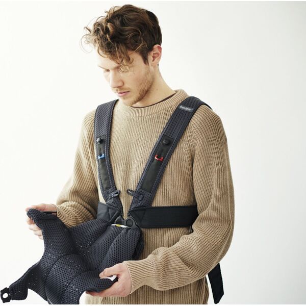 BabyBjorn BABYBJÖRN - Baby Carrier MINI 3D Mesh, Grey