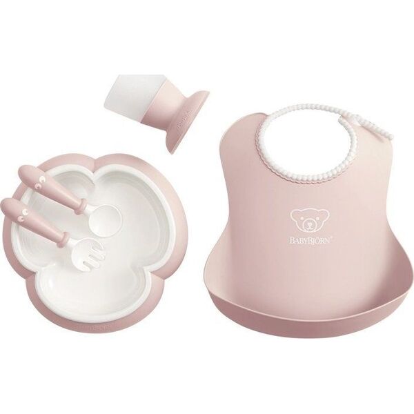 BabyBjorn BABYBJORN - Baby Dinner Set - Powder Pink