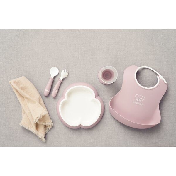 BabyBjorn BABYBJORN - Baby Dinner Set - Powder Pink