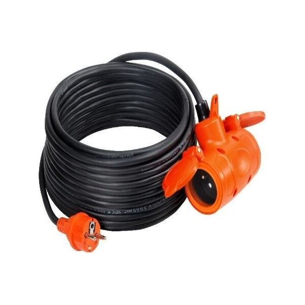 PRZEDŁUŻACZ ELEKTRYCZNY RR PS-200G IP44/3*1.5/20M 2GS CE