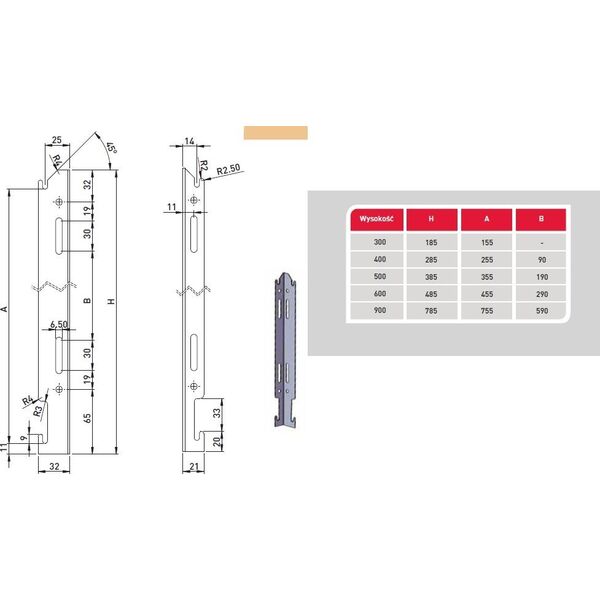 Stelrad GRZEJNIK TERMO TEKNIK K22/300X1000 / 766W