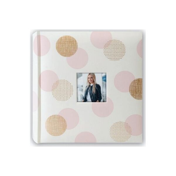 ZEP ZEP Elena gold/pink 24x24 20 Pages Photo Album NZ2420G