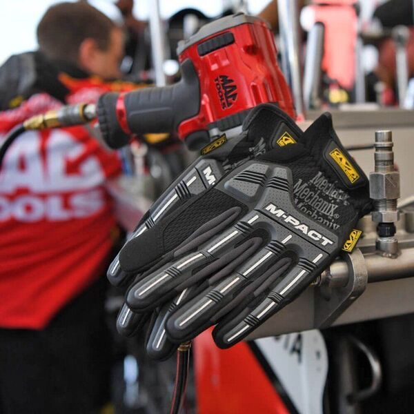 Mechanix Wear Mechanix Wear Rękawice M-Pact Open Cuff Czarno-Szare M