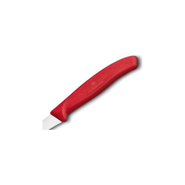Victorinox Nóż kuchenny Victorinox do jarzyn, zagięty, 6 cm, czerwony