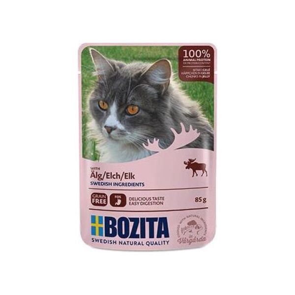 Bozita BOZITA KOT sasz.85g GAL ŁOŚ /12
