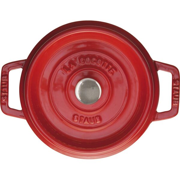STAUB Garnek STAUB żeliwny okrągły 2.6 ltr czerwony uniwersalny