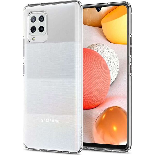 Spigen Etui Spigen Liquid Crystal do Samsung Galaxy A42 5G Crystal Clear uniwersalny