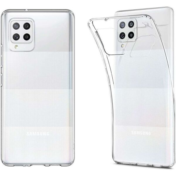 Spigen Etui Spigen Liquid Crystal do Samsung Galaxy A42 5G Crystal Clear uniwersalny