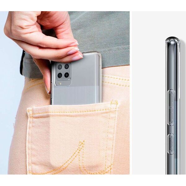 Spigen Etui Spigen Liquid Crystal do Samsung Galaxy A42 5G Crystal Clear uniwersalny
