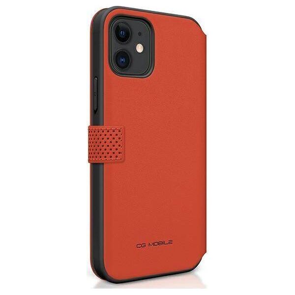 Ferrari Ferrari FESPEFLBKP12SRE iPhone 12 mini 5,4" czerwony/red book On Track Perforated