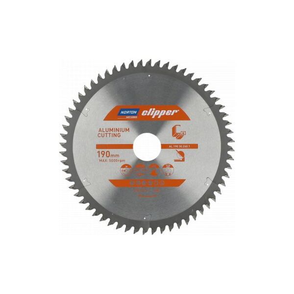 Norton Clipper Clipper piła tarczowa do aluminium 216mmx30mm x 80z (70184608136)
