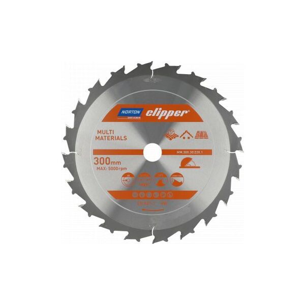 Norton Clipper NORTON PIŁA TARCZOWA 315mm x 30mm x 20z MULTI MATERIALS DEMOLITION (3,2/2,2) N70184608133