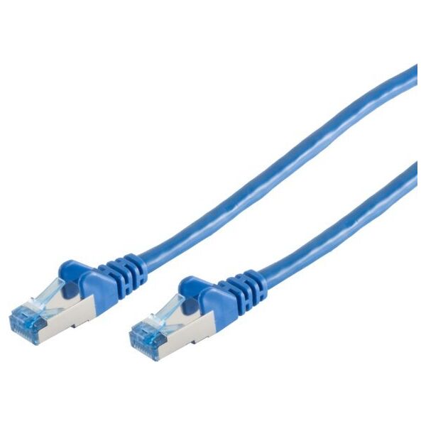 Patchkabel CAT6a RJ45 S/FTP 2m blue