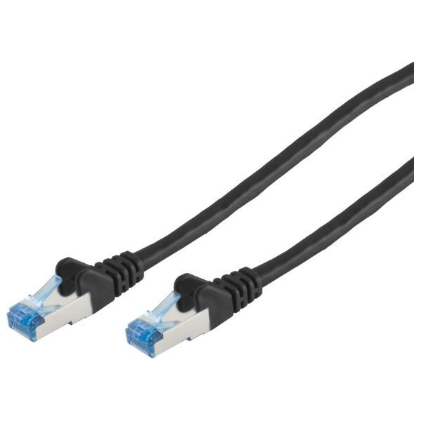 Patchkabel CAT6a RJ45 S/FTP 2m black