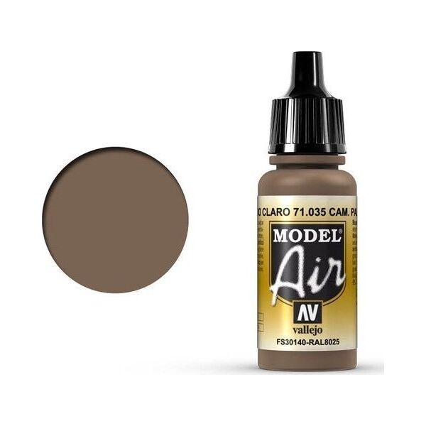 Vallejo Camouflage Pale Brown 71.035 uniwersalny