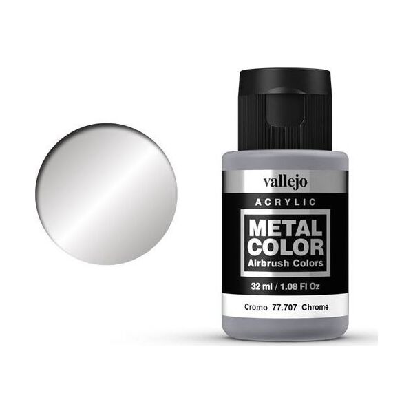 Vallejo Metal Color 77707 Chrome uniwersalny
