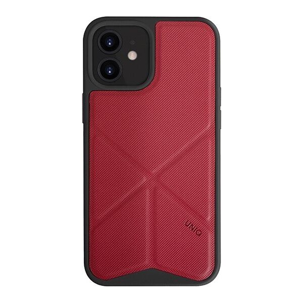 Uniq UNIQ etui Transforma Apple iPhone 12 mini czerwony/coral red
