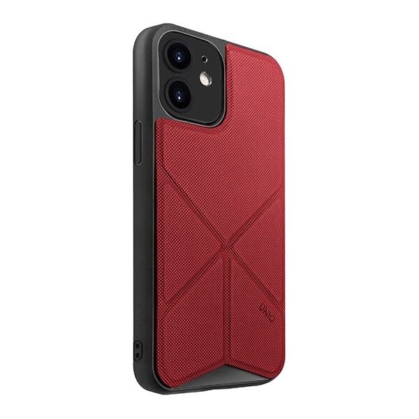 Uniq UNIQ etui Transforma Apple iPhone 12 mini czerwony/coral red