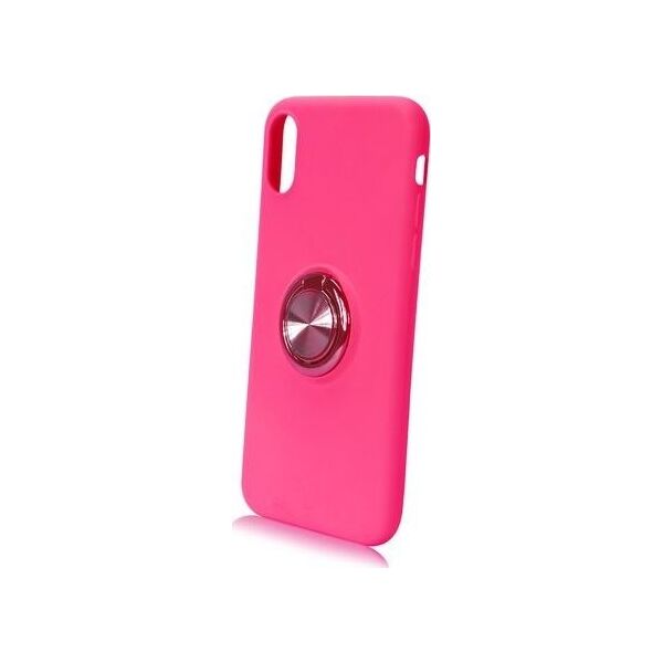 ETUI SILICONE RING IPHONE 12 PRO MAX RÓŻOWY standard