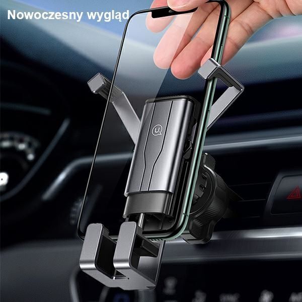 Usams Uchwyt grawitacyjny do samochodu Metal Gravity ZJ060ZJ02
