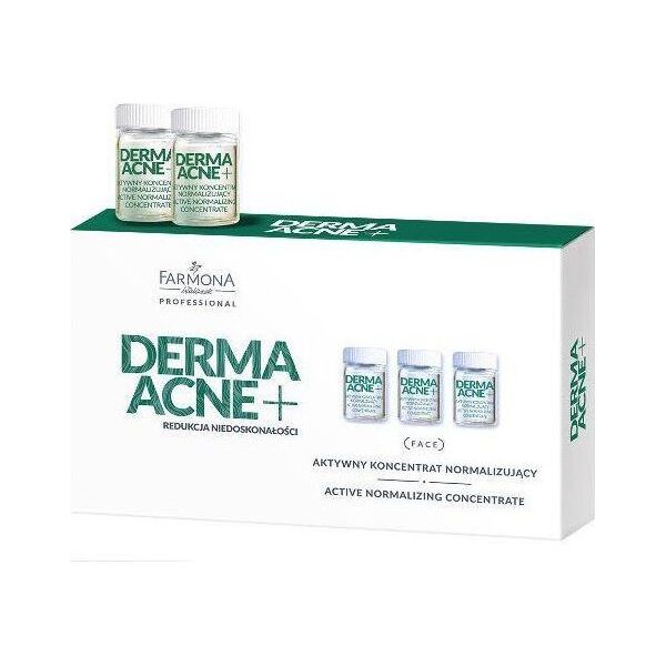 Farmona Derma Acne aktywny koncentrat normalizujący do cery tłustej i mieszanej 5x5ml