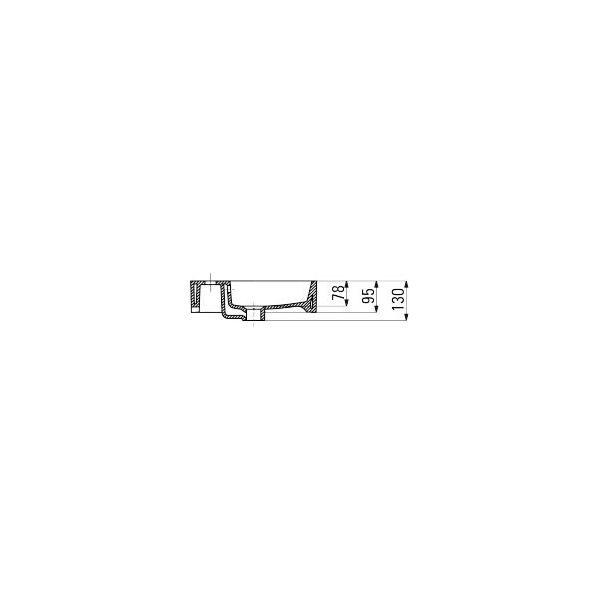 Umywalka Deante Temisto 50cm (CDT 6U4S)