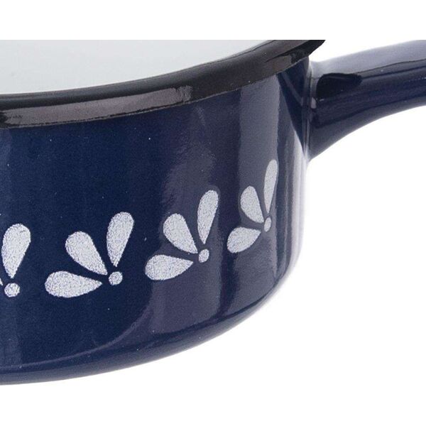 Orion Garnek rondel emaliowany 12cm 0.6l niebieski