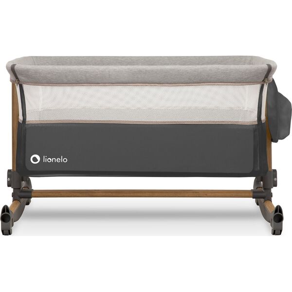 Lionelo Łóżeczko dostawne Lionelo Leonie 3w1 Grey Stone