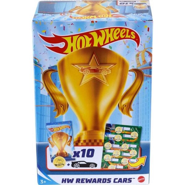 Hot Wheels Samochodziki nagrody zestaw motywujący (GWN97)