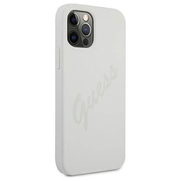 Guess Etui Guess GUHCP12LLSVSCR Apple iPhone 12 Pro Max kremowy/cream hardcase Script Vintage