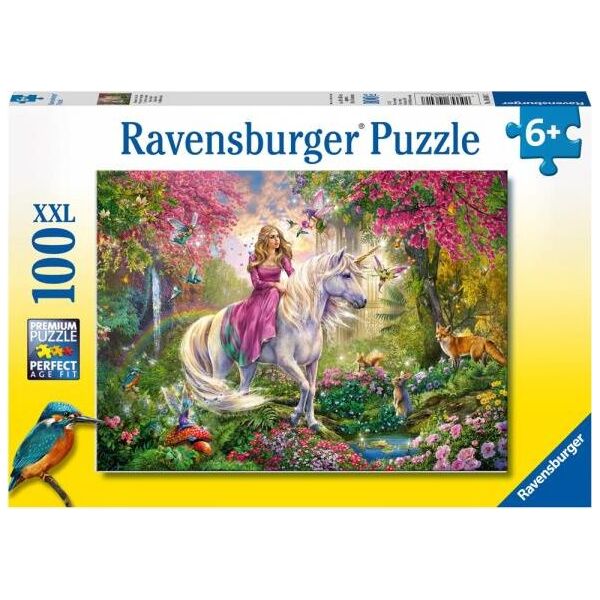 Ravensburger Puzzle 100 Magiczny przejazd XXL