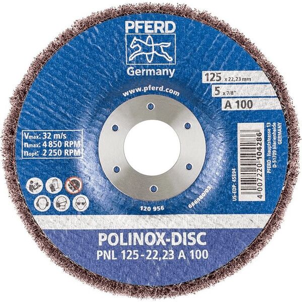 Pferd Ściernica tarczowa POLINOX 125x22,23mm A 280 Pferd