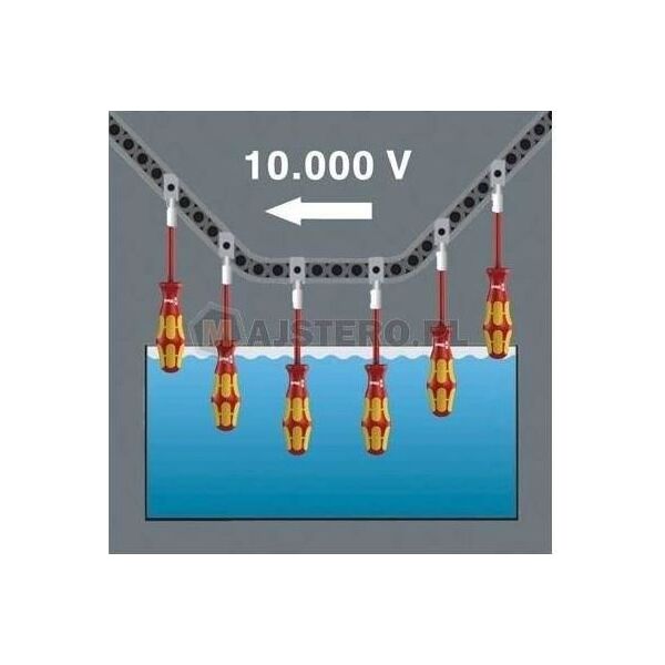 Wera Wkrętak Śrubokręt PH2 x 100 Izolowany Wera 006154