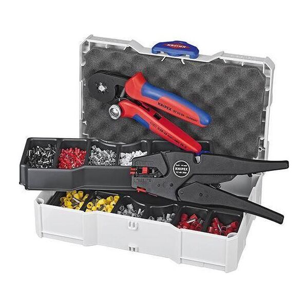 Knipex Zestaw do zaciskania tulejek i ściągania izolacji 97 90 10 Knipex