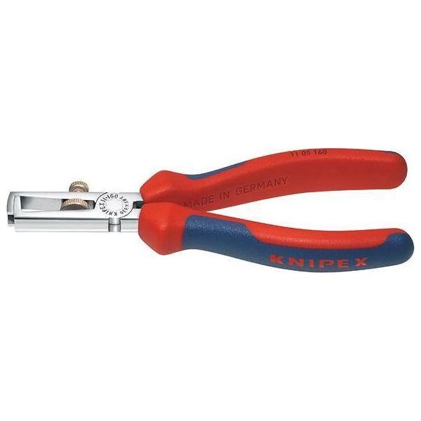 Knipex Szczypce do ściągania izolacji z przewodów Knipex 11 05 160 chromowane