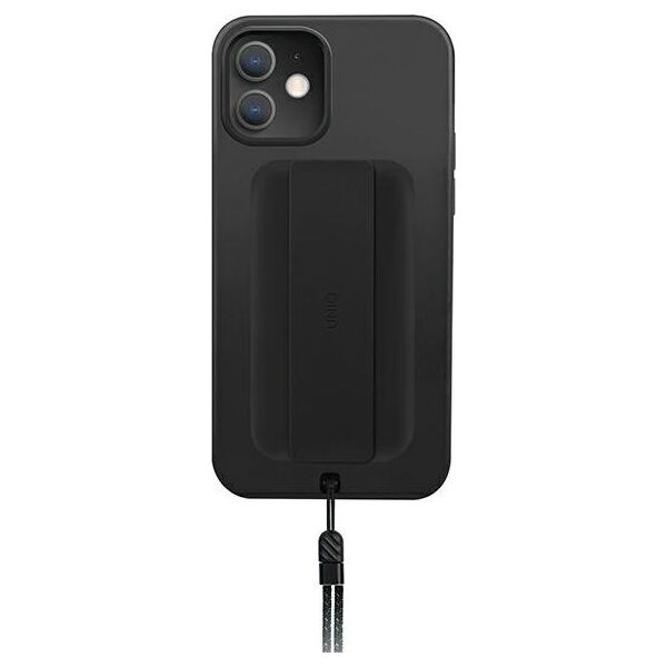 Uniq UNIQ etui Heldro iPhone 12 mini 5,4" czarny/midnight black Antimicrobial