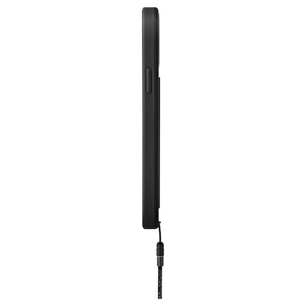 Uniq UNIQ etui Heldro iPhone 12 Pro Max 6,7" czarny/midnight black Antimicrobial