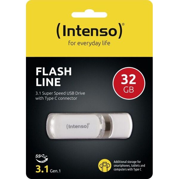 Pendrive Intenso Flash Line, 32 GB  (3538480)