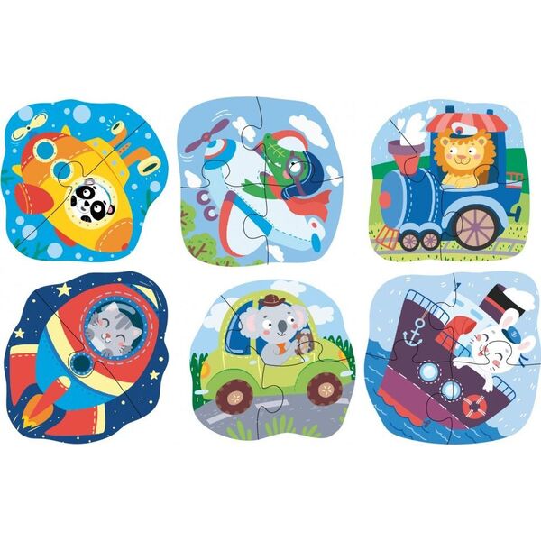 Dodo Puzzle 2-3-4 Transport