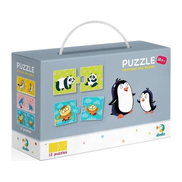 Dodo Puzzle 12x2 Mamy i dzieci