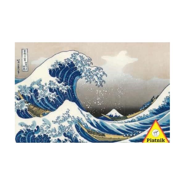 Piatnik Puzzle 1000 - Hokusai, Wielka Fala