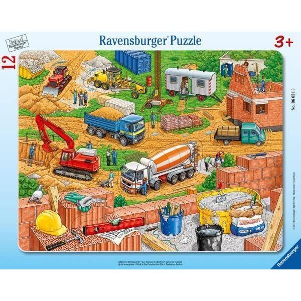 Ravensburger Puzzle 12 Co tu pasuje? Plac budowy
