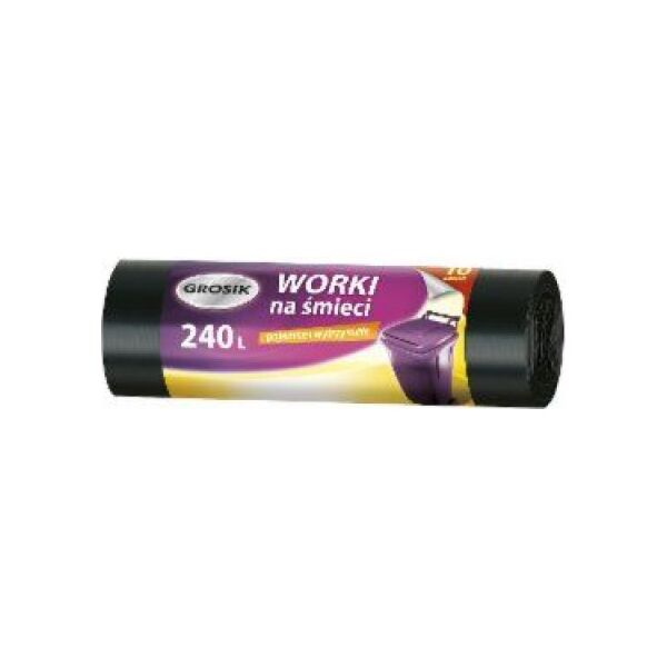 Grosik GR Worki na śmieci LD 240L 10SZT  (8571020298)