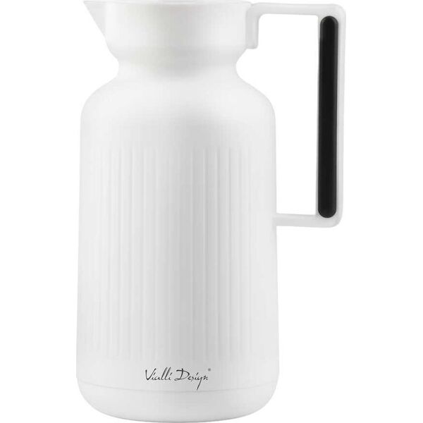 Vialli Design TERMOS Z WKŁADEM SZKLANYM LUNGO 1L BIAŁY 9255