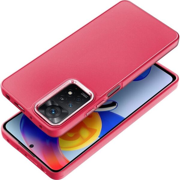 OEM Futerał FRAME do XIAOMI Redmi Note 11 Pro / 11 Pro 5G magenta