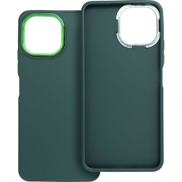 OEM Futerał FRAME do XIAOMI Mi 11 Lite 5G / Mi 11 Lite LTE ( 4G ) / Mi 11 Lite NE zielony